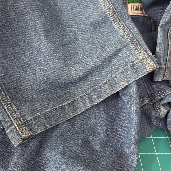 LIBERTY® WOMEN'S DENIM BIB OVERALLS Country Comfortable Light Stonewash Size XL - Picture 12 of 12